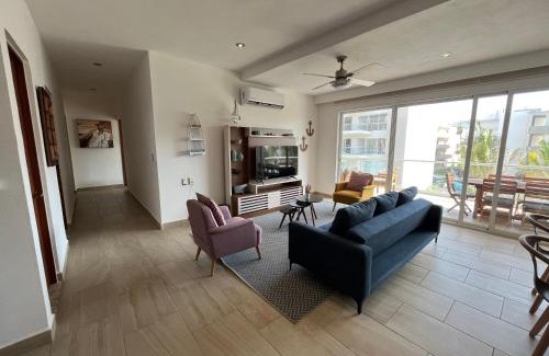 Puente del Mar Apartment | Nuevo 3R 3B 1E Club Playa Gratis Tenis Padel Diamante Albercas