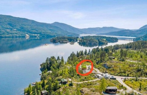 Fla Municipality House | Nydelig og usjenert hytte nær Flå, fjell og vann.