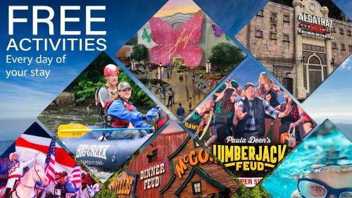 Pigeon Forge Ski Chalet | Oak Tree Lodge #3 by Eden Crest Vacation Rentals