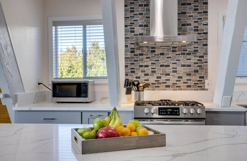 Seal Rock House | Ocean Front with Spectacular Ocean Views! A Frame Sleeps 6 in Seal Rock!