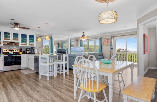 Emerald Isle House | Ocean View 3BR w/Pool, Game Room & Decks – Short Walk to Beach!