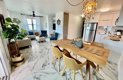 Tierras Nuevas Saliente Apartment | Ocean View Apartament with Patio/BBQ/WIFI, BeachFront