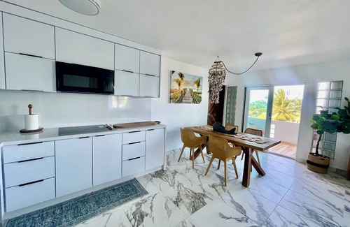 Tierras Nuevas Saliente Apartment | Ocean View Apartament with Patio/BBQ/WIFI, BeachFront