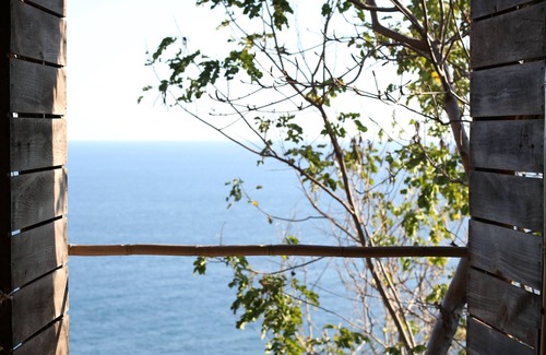 San Pedro Pochutla House | Ocean View Over the Cliffs Private Cabin