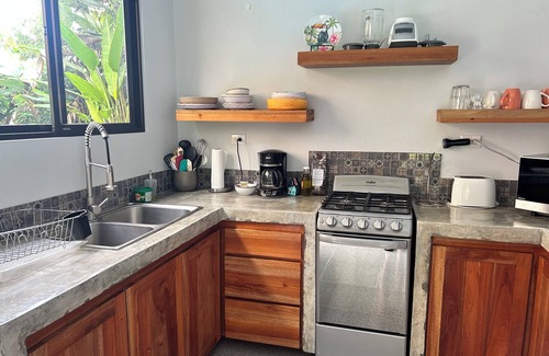 Ojochal House | Ocean View, tranquil, 2-bedroom house, with pool, tucked in the rainforest.