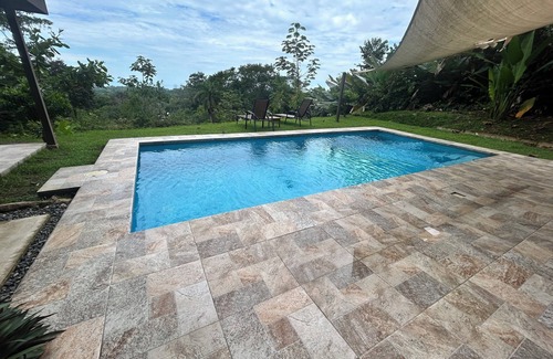 Ojochal House | Ocean View, tranquil, 2-bedroom house, with pool, tucked in the rainforest.