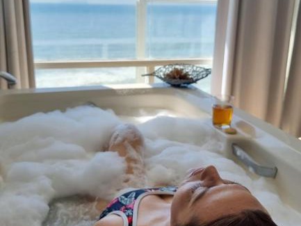 San Antonio del Mar Apartment | Oceanfront Serenity in Gated Community near Rosarito