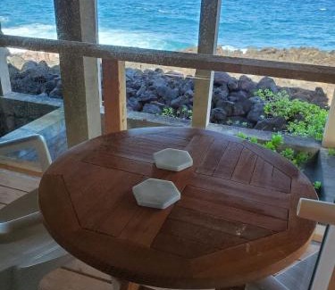 Kapoho House | Oceanfront studio see whales and dolphins
