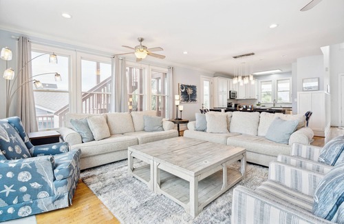 Folly Beach House | Oceanfront w/Pool, Panoramic Deck Views, 5BDR | Folly Ocean Breeze by AvantStay