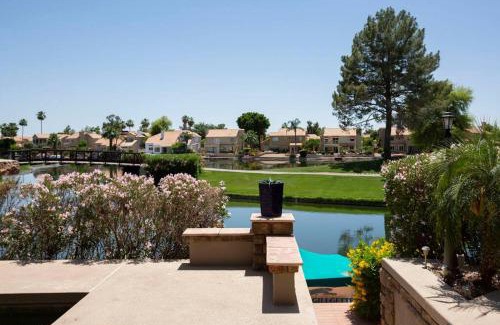 Ocotillo House | Ocotillo Lakes with pool heater, golf views, BBQ
