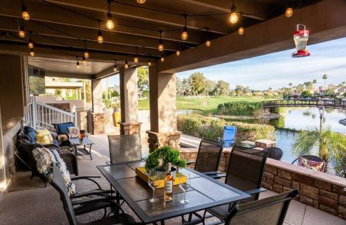 Ocotillo House | Ocotillo Lakes with pool heater, golf views, BBQ