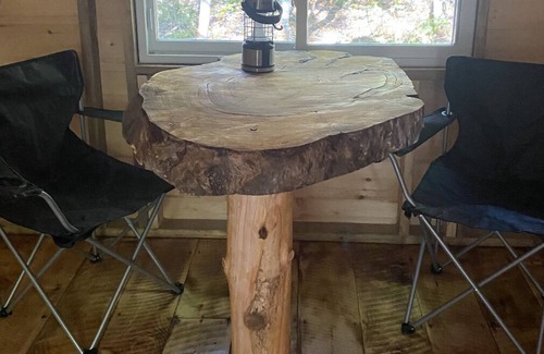 Monson Cabin | Off grid A-frame cabin nestled in the Maine woods