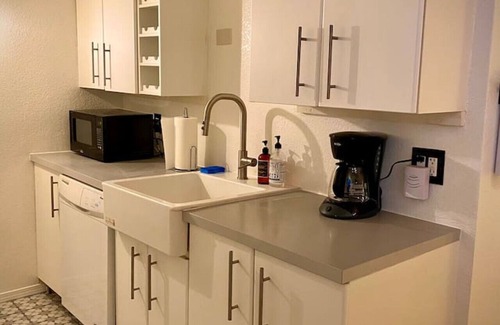 Barelas Apartment | Old Bakery Storefront, Half a Mile from Downtown