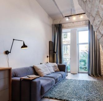 Uzupis Apartment | Old Brewery Loft in Paupys by Urban Rent