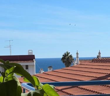 Olhos D'Agua Apartment | Olhos do mar 209 grande terraço vista mar