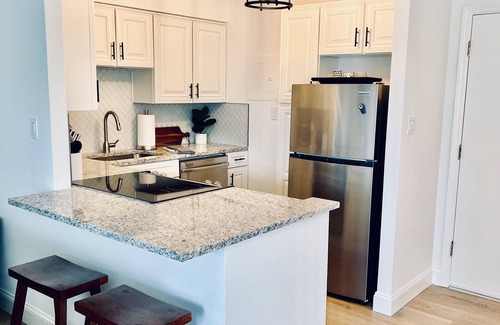 Crescent Beach Condo | ON the Beach! Fully Updated Condo with Beach/River Views- Longer Stay Discounts