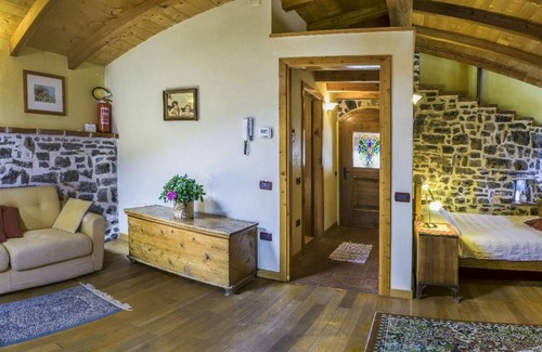 Zorzino Other | Open Space Penthouse in castle with lake view