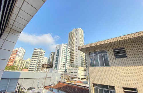 Canto do Forte Apartment | Pé na areia Canto do Forte III