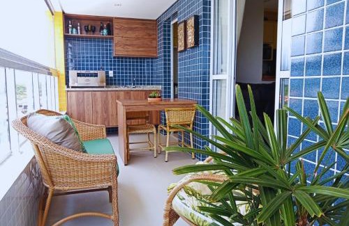 Indaia Apartment | Pé na Areia, Conforto e Lazer em Bertioga SP