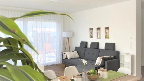 Frankenthal Apartment | Panorama Penthouse Apartment mit Klima und Whirlpool für bis zu 6 Personen
