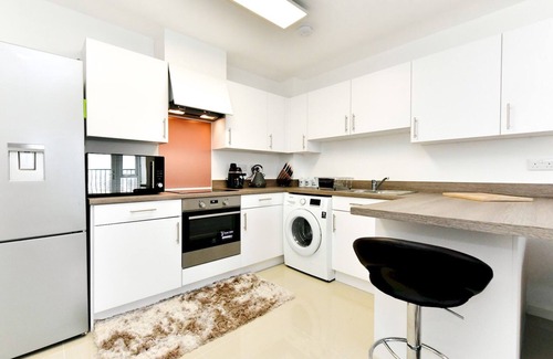 Whitchurch Apartment | Pass the Keys | Sleek 1 Bed Apartment w Parking