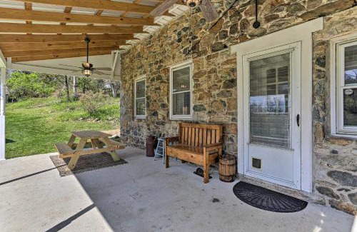 Hellertown House | Patio and Fire Pit Idyllic Cottage in Hellertown!