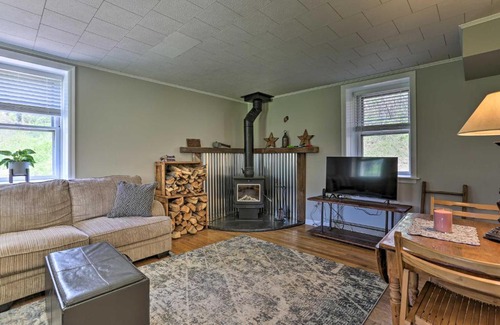 Hellertown House | Patio and Fire Pit Idyllic Cottage in Hellertown!