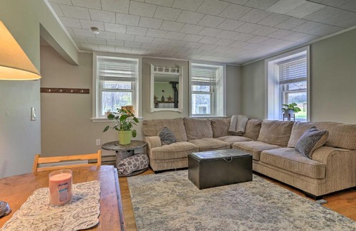 Hellertown House | Patio and Fire Pit Idyllic Cottage in Hellertown!