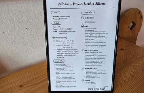 Unterach am Attersee House | Pension Sonnhof Attersee