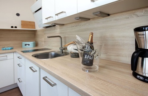 Boergerende-Rethwisch Apartment | Penthouse Waterkant - Meerblick Dachterrasse Wlan Sauna Schwimmbad