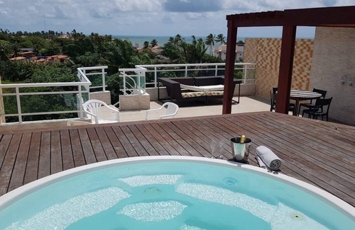Muriu Apartment | Penthouse Porto Mirim beach, near Natal, RN