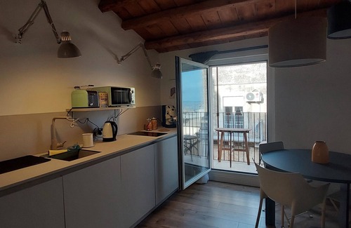 Caltagirone House | Penthouse with balcony overlooking the Caltagirone Steps