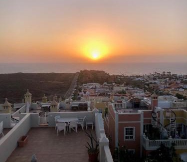 Palm-Mar Apartment | penthouse with great sea view and natural reserve - magnificent swimming pool - calm and bright