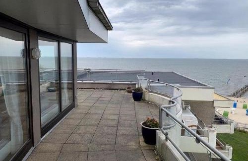 Wyk auf Foehr Apartment | Penthouse Wohnung direkt am Nodseestrand