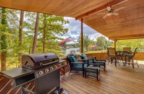 Jacksons' Gap House | Pet-Friendly Cabin with Dock on Lake Martin!