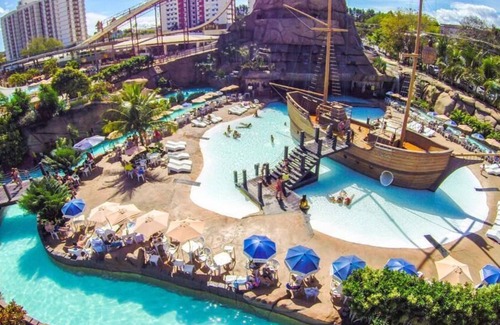 Caldas Novas Apartment | Piazza DiRoma Acesso ao Acqua Park