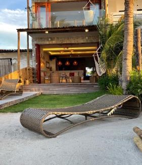 Prea Villa | Piticcaia Lodge - Casa pé na areia, Frente mar - PREÁ