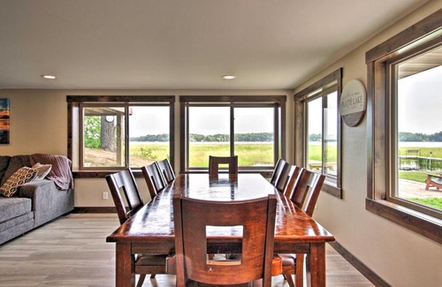 Hillman House | Platte Lake Home with Boat Launch and Deck!