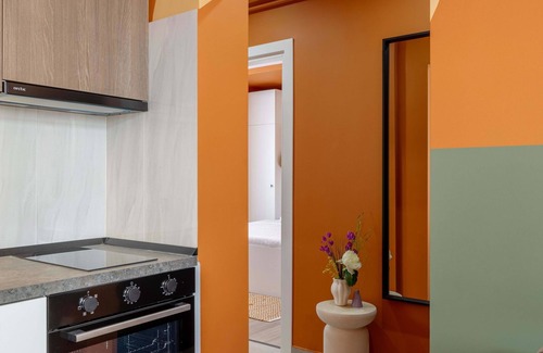 Bucharest Apartment | Playful Bright 1BR Near The Faculty of Law