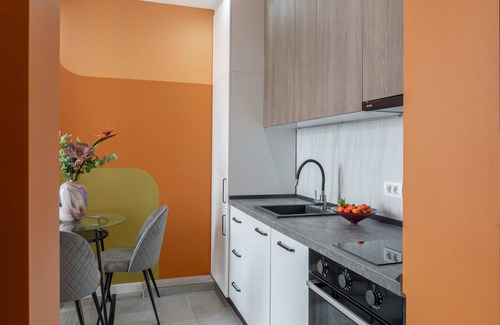 Bucharest Apartment | Playful Bright 1BR Near The Faculty of Law