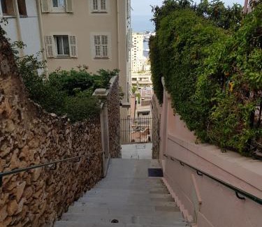 Quartier du Port Apartment | Plein coeur de Monaco, à 300 mètres à pied du port de Monaco, 4 pièces dans des escaliers vue mer exceptionnelle