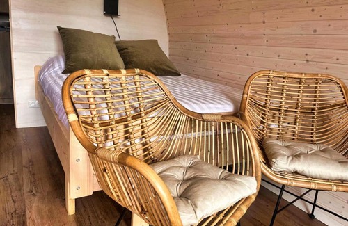 Oostrum House | Pod Hotelkamer met Slaapbarrel