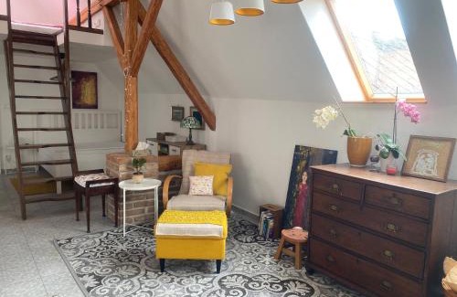 Kninice House | Podkrovní studio apartment pro 1-5 osob