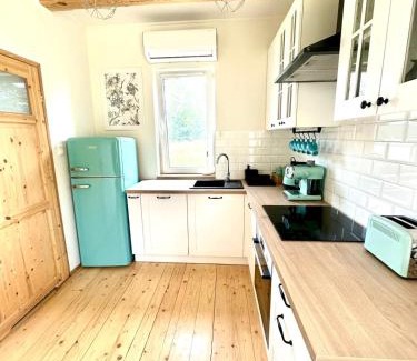gmina Stary Brus House | Poleskie zacisze, domek czapla na wyłączność, kominek, balia,sauna