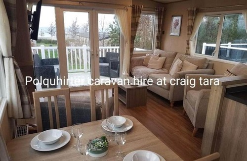 Ayr House | Polquhirter caravan hire at craig tara