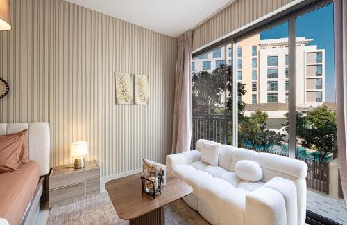 Sharjah Apartment | Poolview Studio شقة at Al Zahia - Sunset Escape