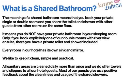 Niederdorf Hotel | Pop Up Hotel Krone Zürich