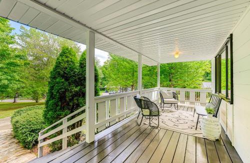 Sylva House | Porch, Yard and Creek Access Spacious Sylva Home!
