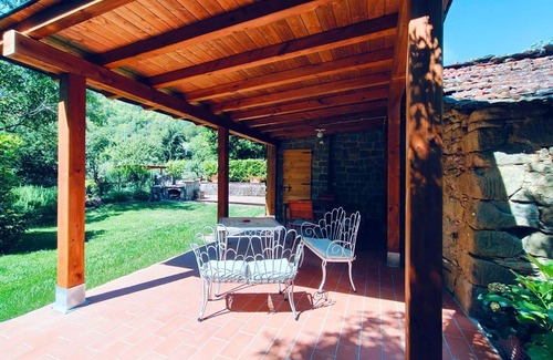 Castel Focognano Villa | Portion of an old stone country house, well-kept garden and private swimming pool. Situated a few km