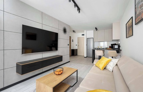 West Pomeranian Voivodeship Apartment | Potulicka 20D | Atmospheric Apartment | Balcony